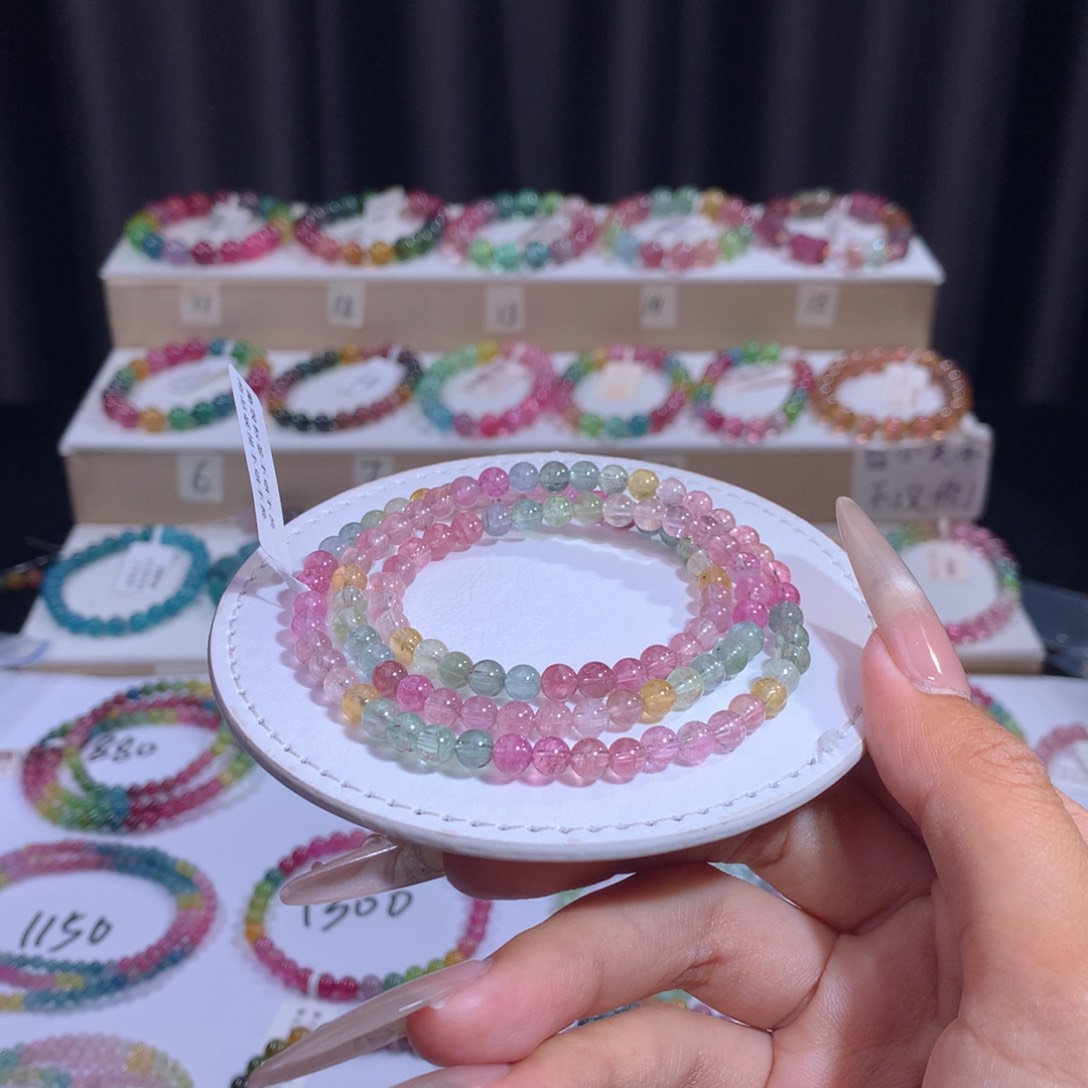 碧玺手链未镶嵌碧玺