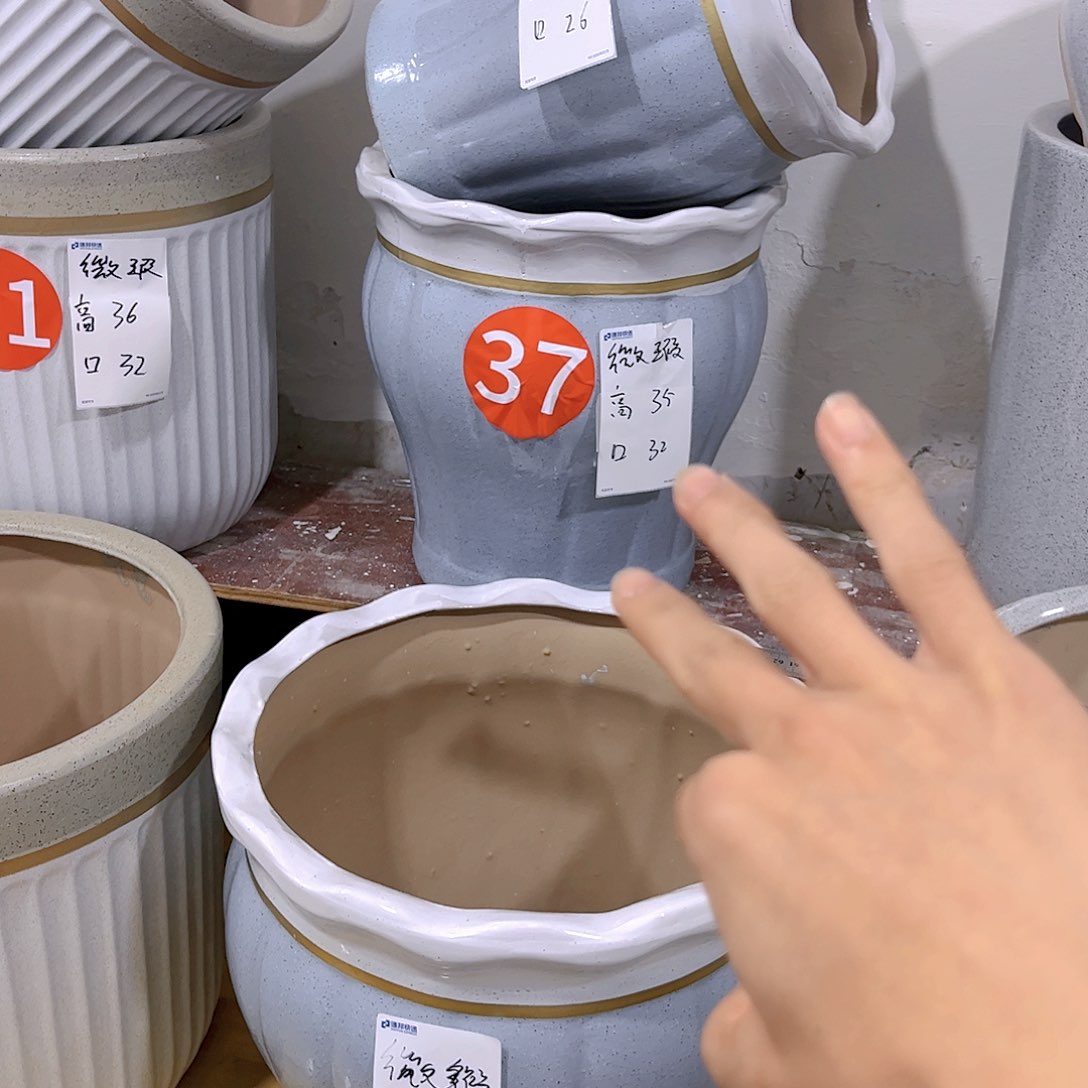 陶瓷花盆默认微瑕