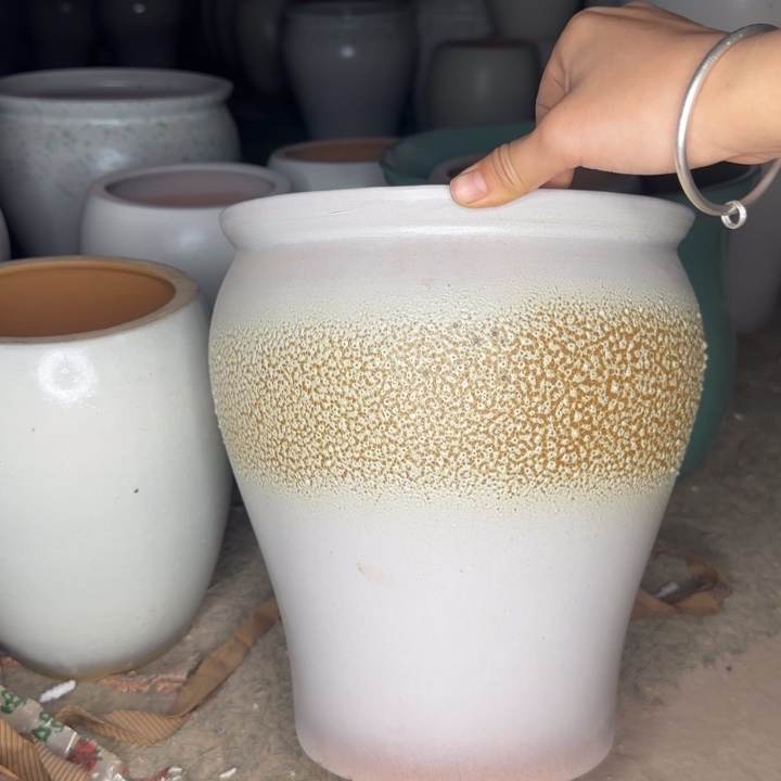 瑕疵花盆处理啦口22高25