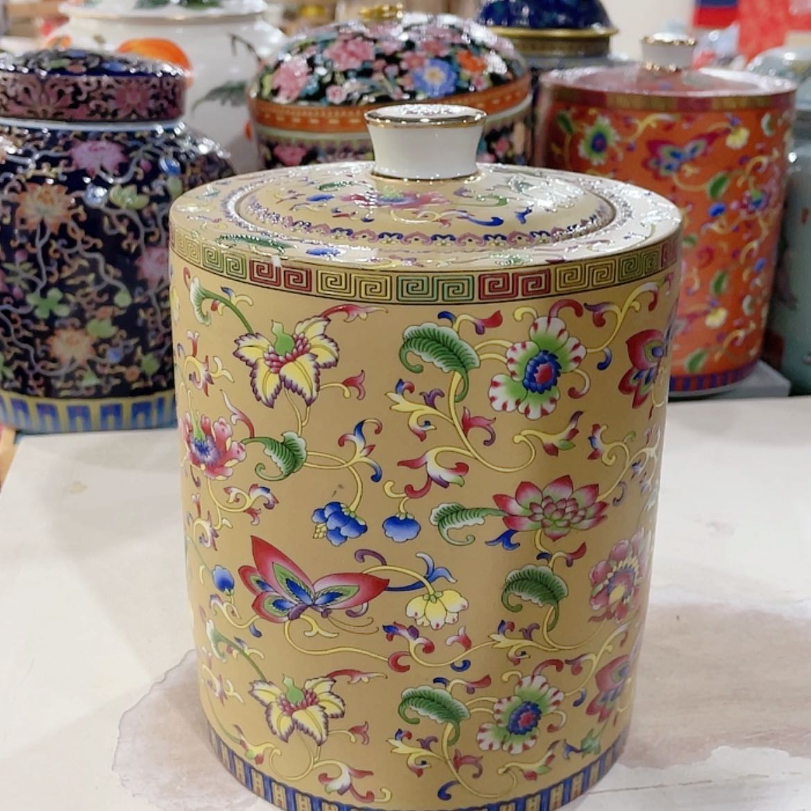 【闪购商品】罐陶瓷茶叶罐密封罐