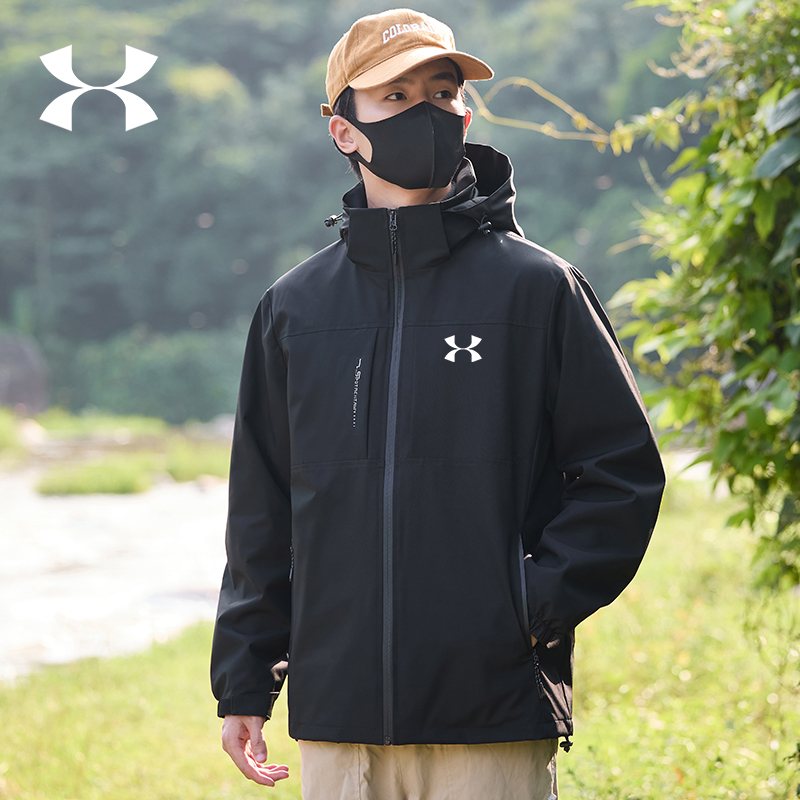 奥莱正品秋冬三合一冲锋衣摇粒绒内胆户外夹克三防男女保暖两件套