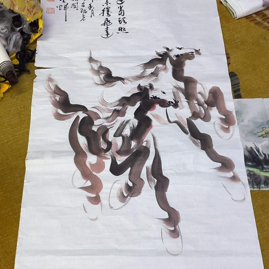 国画曹光辉老师四尺微瑕999999999889
