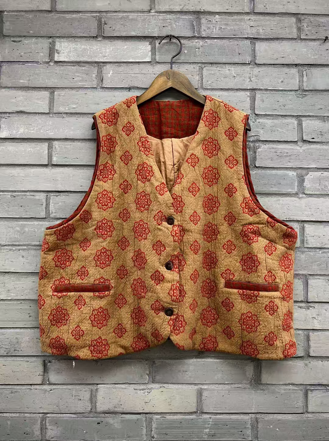 甄选棉麻宽松百搭休闲马甲