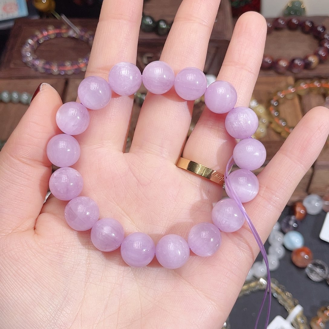 水晶手链未镶嵌紫锂辉