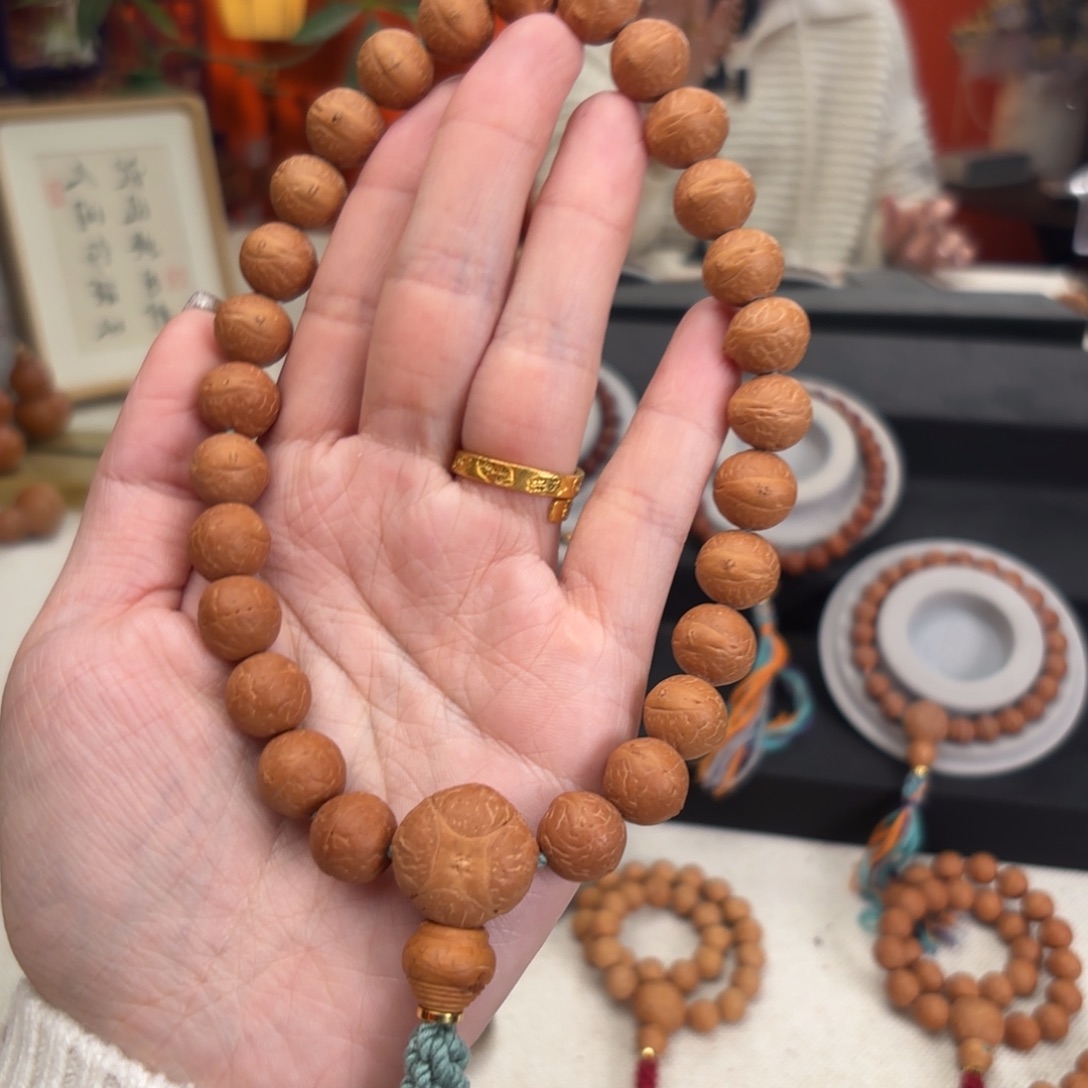 凤眼菩提吊坠12毫米手持27颗