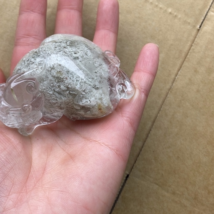 紫***吸未镶嵌水晶大型摆件（非配饰）