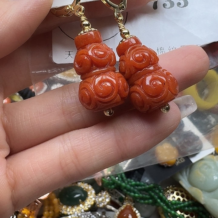 翡翠未镶嵌项链翡翠