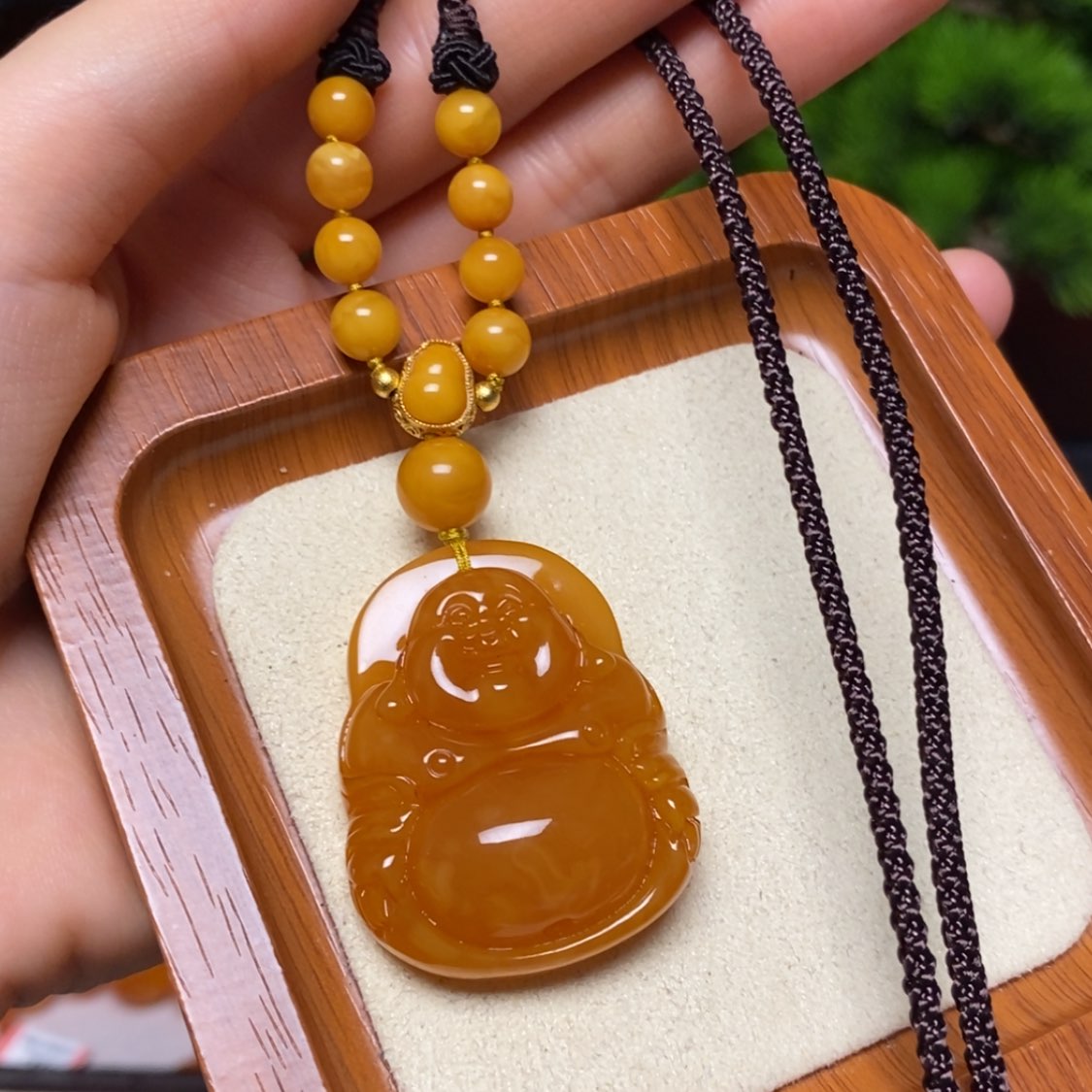 【闪购商品】蜜蜡颈饰未镶嵌项链