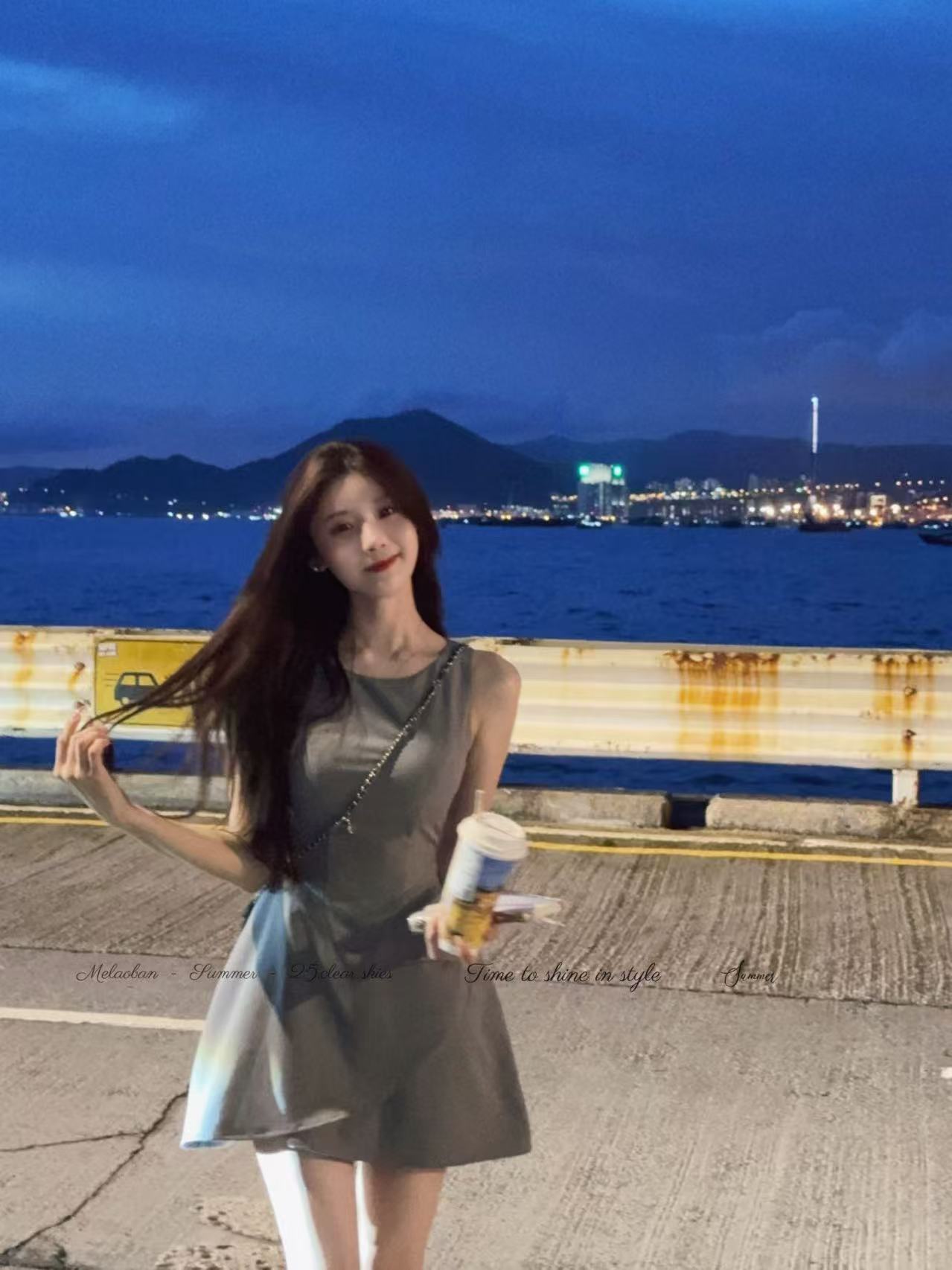 妖精的美美【梵希小姐】气质通勤姐姐感掐出小蛮腰的西装连衣裙