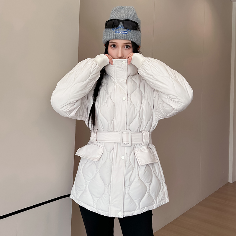 小个子收腰冬装棉服女2025冬季短款棉袄新款韩版显瘦面包棉衣外套