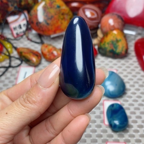 未镶嵌玛瑙/玉髓珠宝奇石冰*打孔不退不换