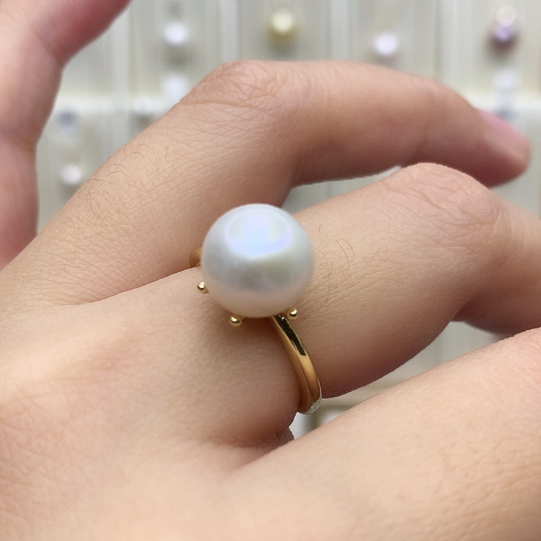 颈饰合金淡水珍珠