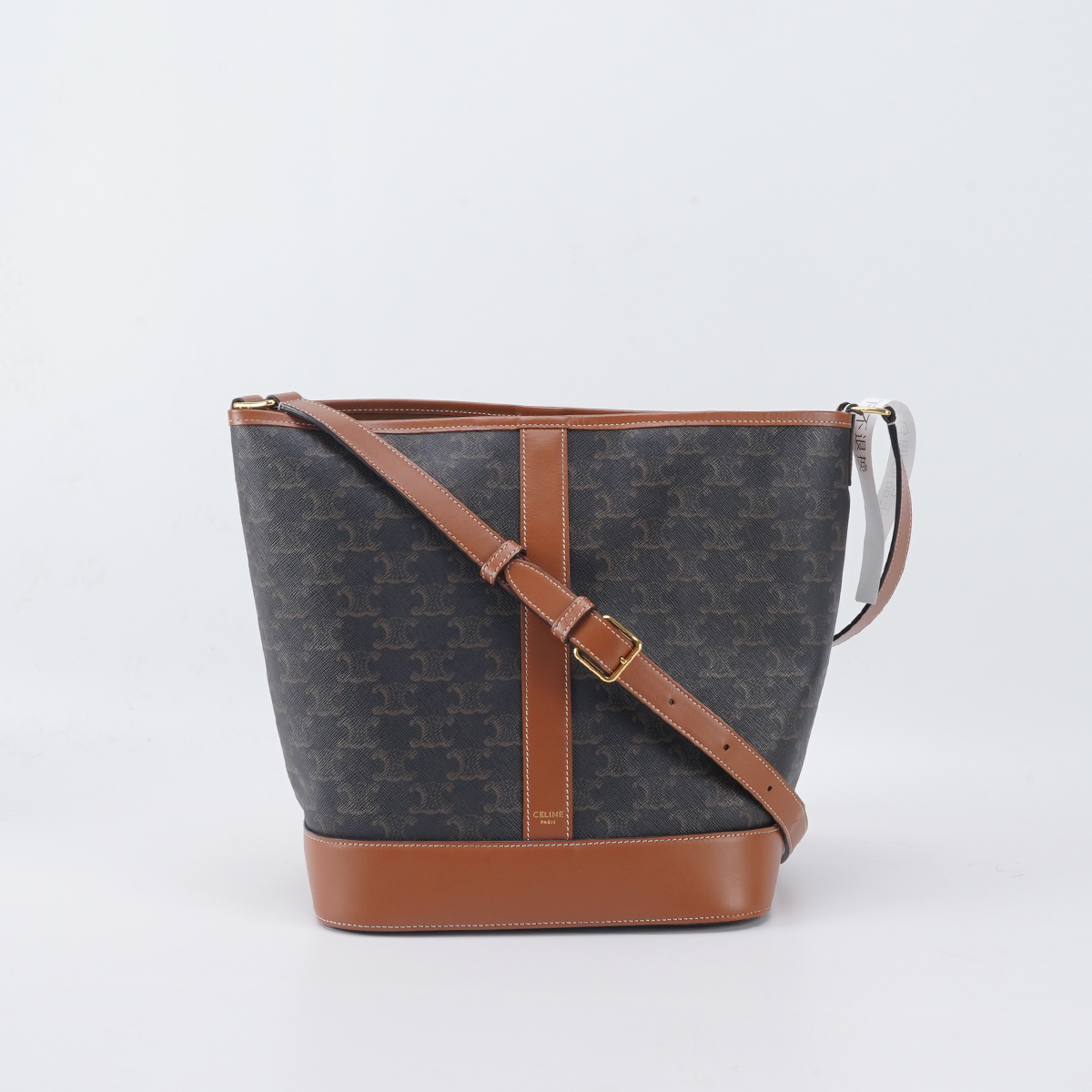 95新 Celine/思琳 【一号店】triomphe凯旋门水桶包小号