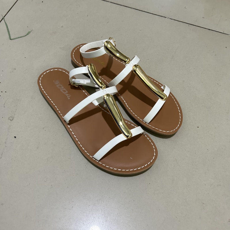 25款时尚休闲百搭外穿拖鞋女鞋一字带凉鞋-0266