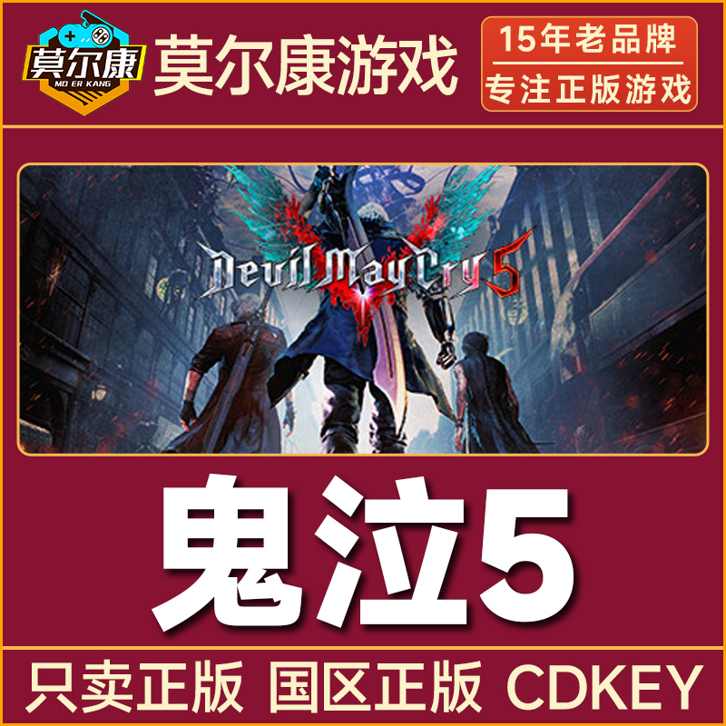 Steam游戏 鬼泣5 标准版 豪华版CDKey激活码  直播间专享