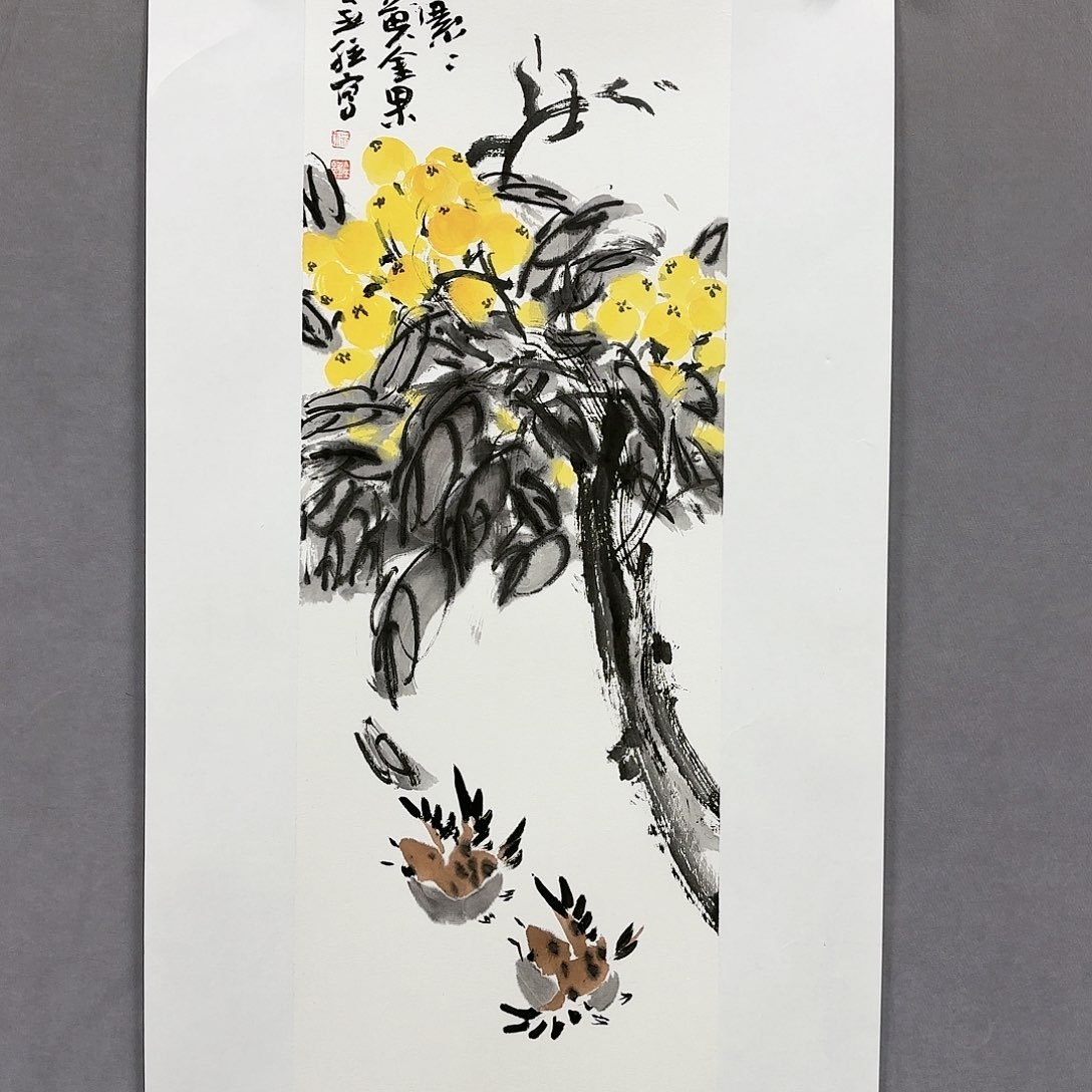 国画国画纯手绘作品请放心去藏