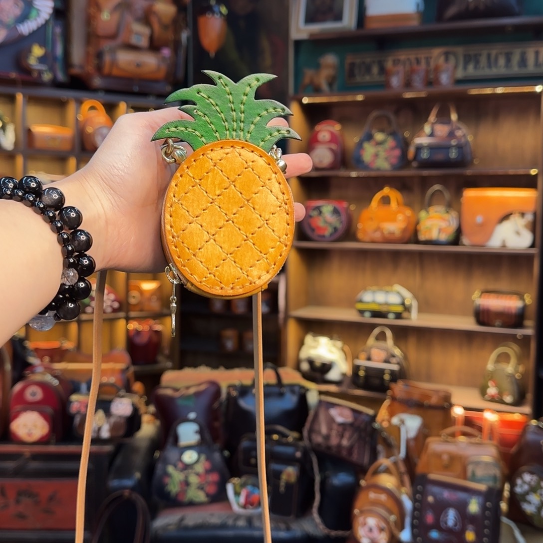 姑***❀牦牛剖层皮革菠萝