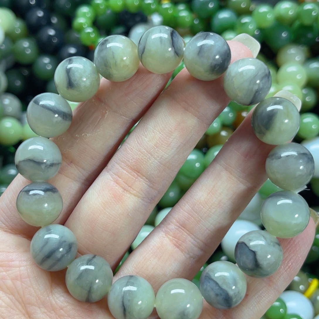 未镶嵌手串和田玉