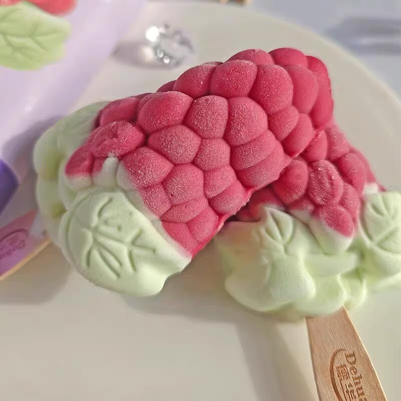 德华一串葡萄雪泥75g（1支）25年新货雪糕