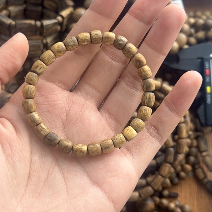 沉香沉香碎屑0.7鼓珠单圈3.9