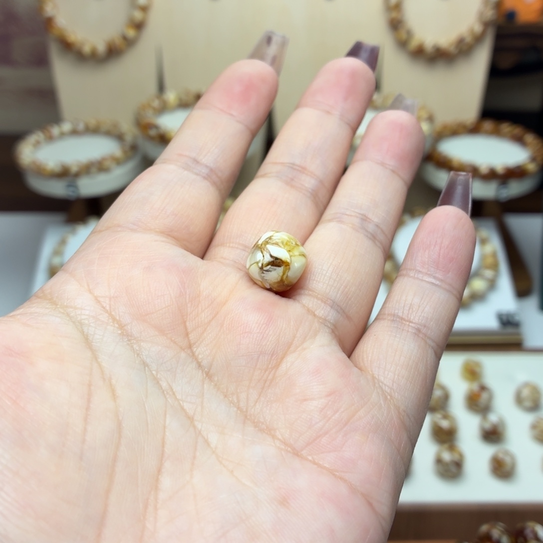 12mm沁色精工老型单珠