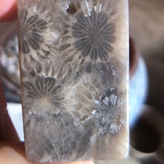 硅化玉吊坠未镶嵌