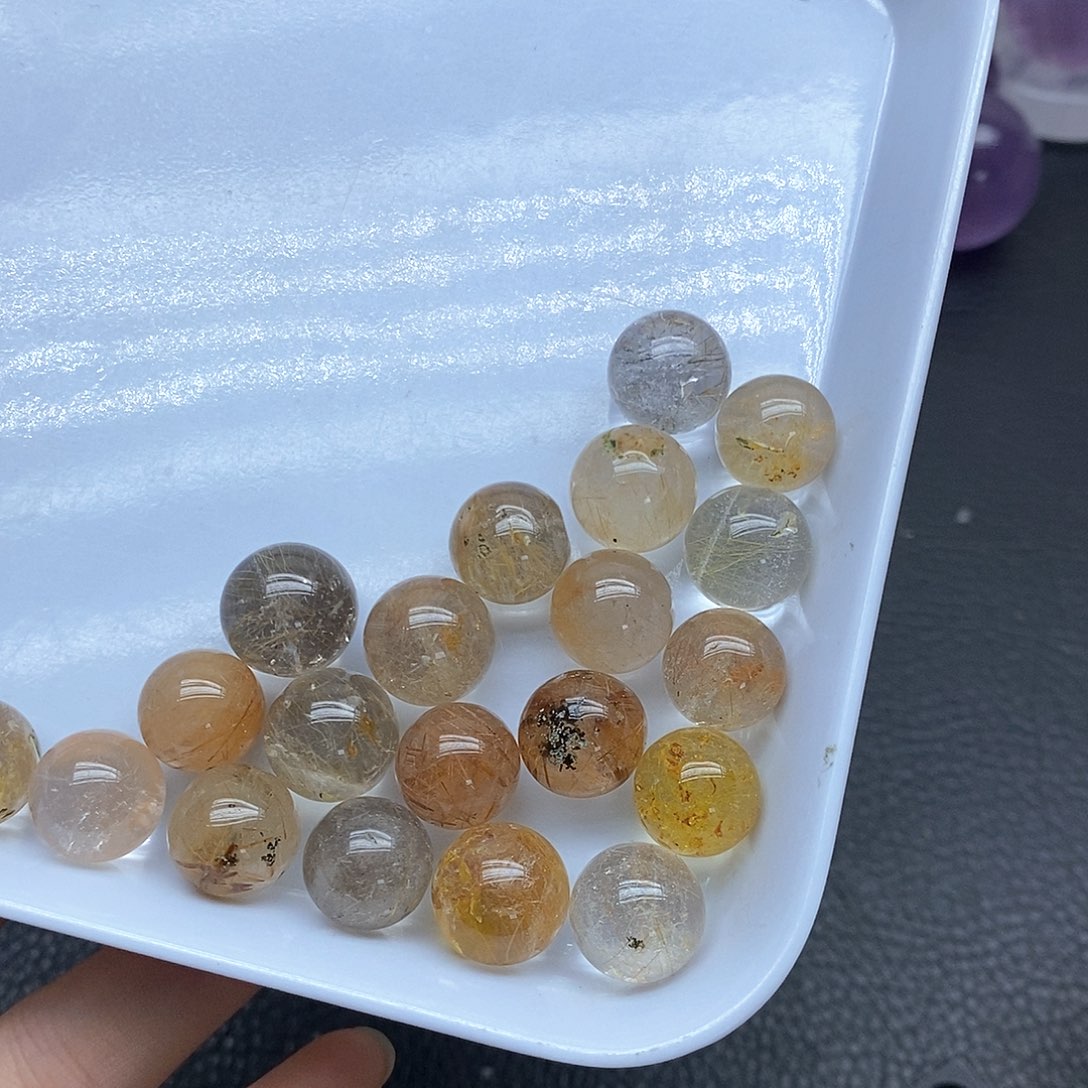 Е***娜未镶嵌项圈水晶水晶石227