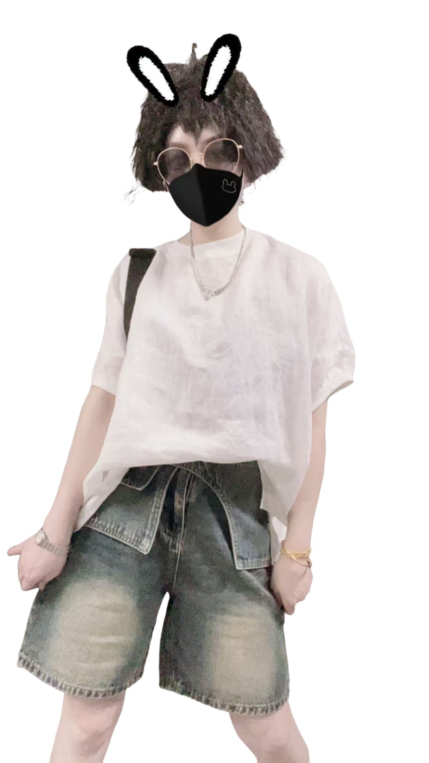 【佳老板】“23068”#爆款韩版时尚百搭牛仔短裤