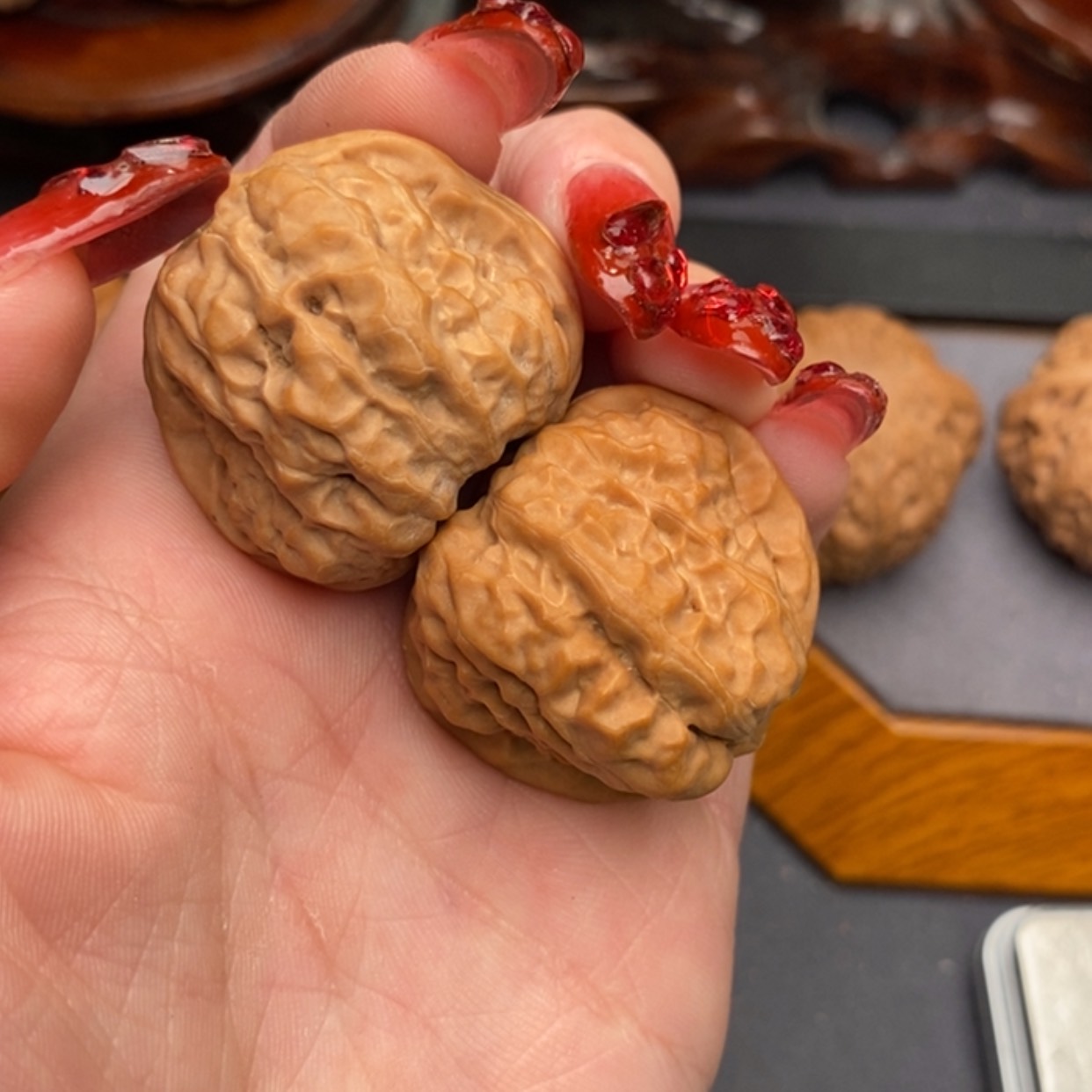 【闪购商品】文玩核桃吊坠蛤蟆34全品