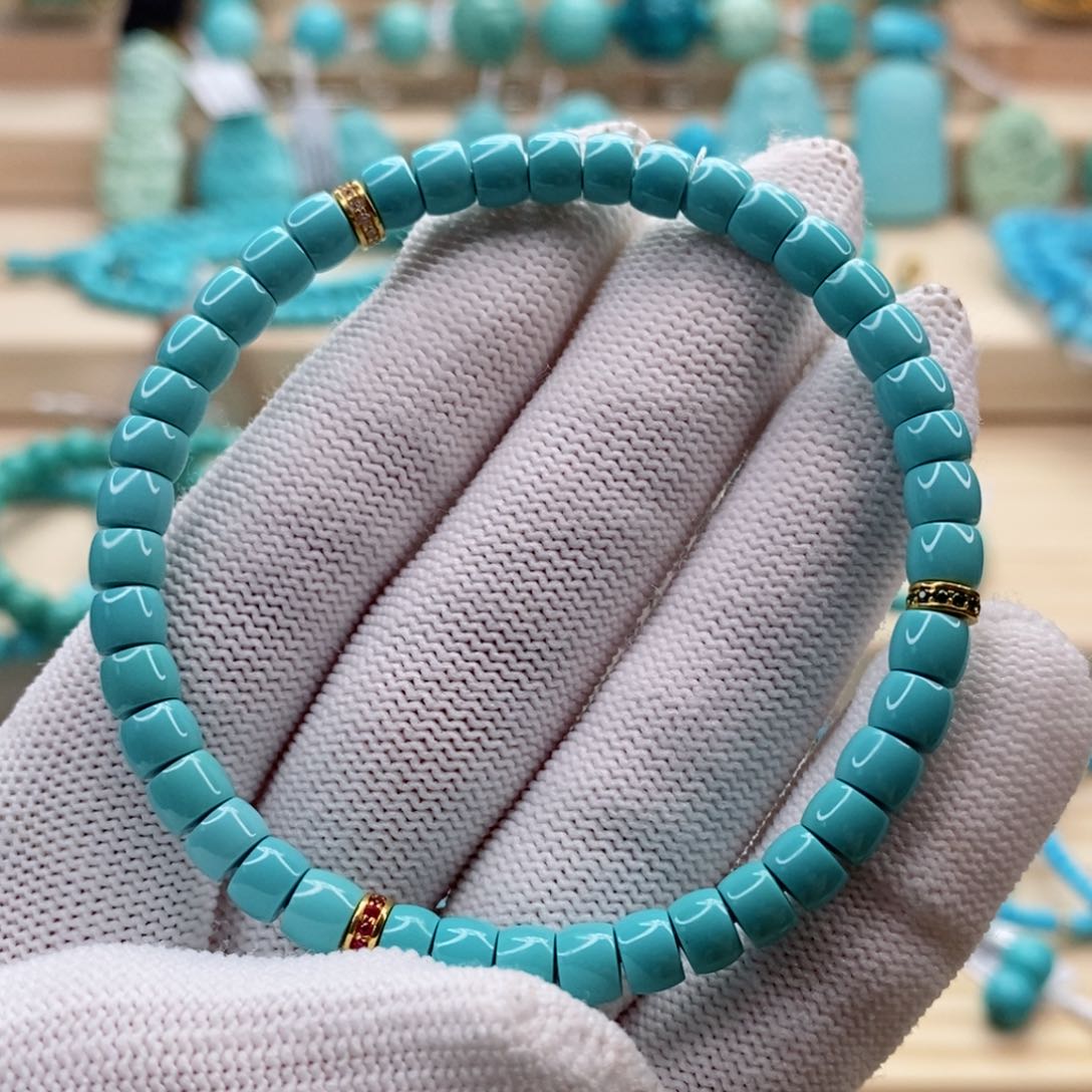 绿松石珠宝奇石未镶嵌