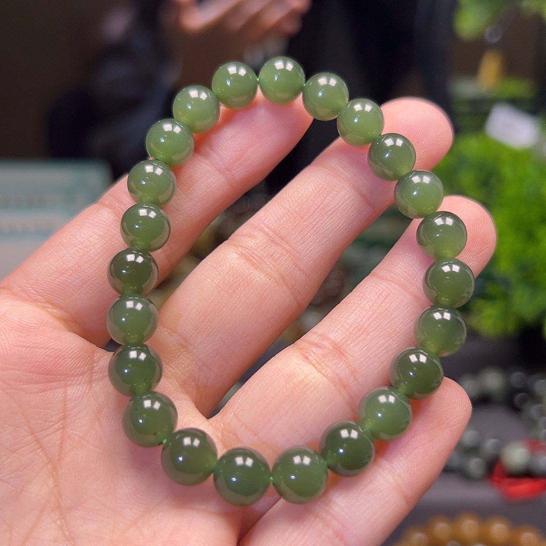 和田玉未镶嵌手串