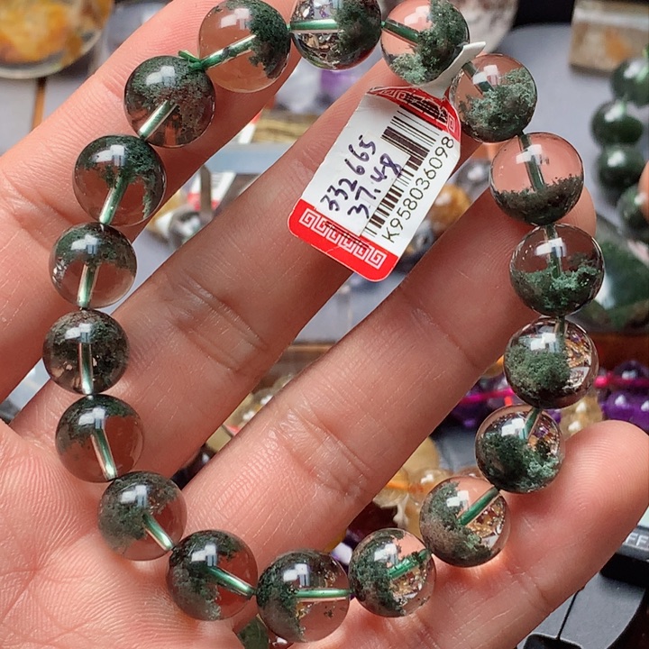 水晶手串未镶嵌天然