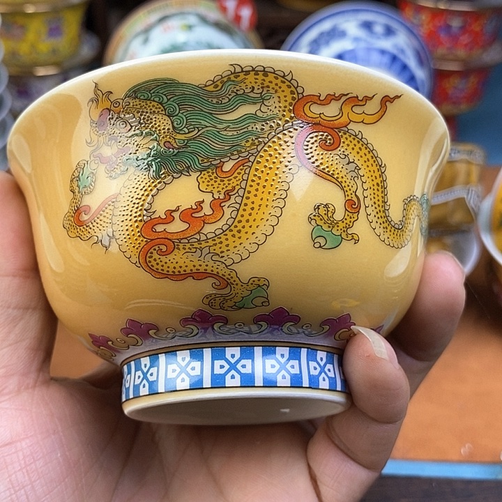 景德镇陶瓷藏式茶碗