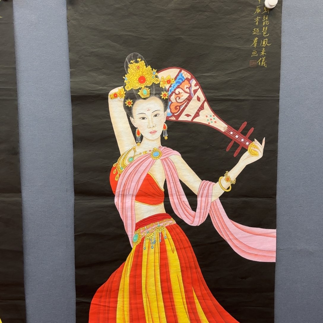 书法作品多次参加