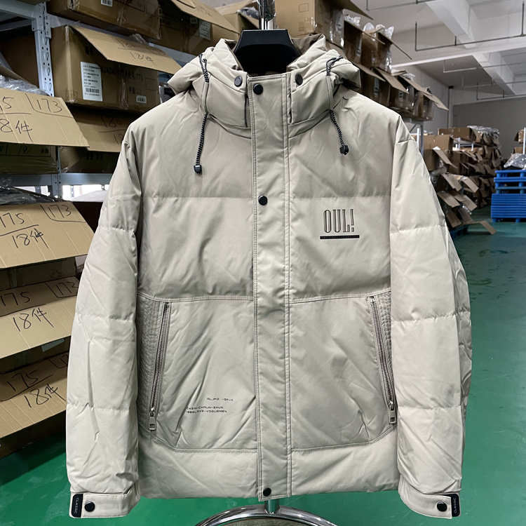 （108）清仓特惠羽绒服保暖防寒冬季男连帽超划算外套品牌代工