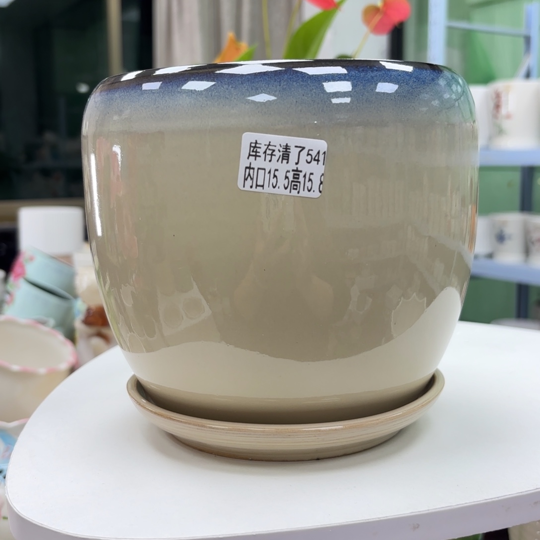 @夏西陶瓷花盆@@5549