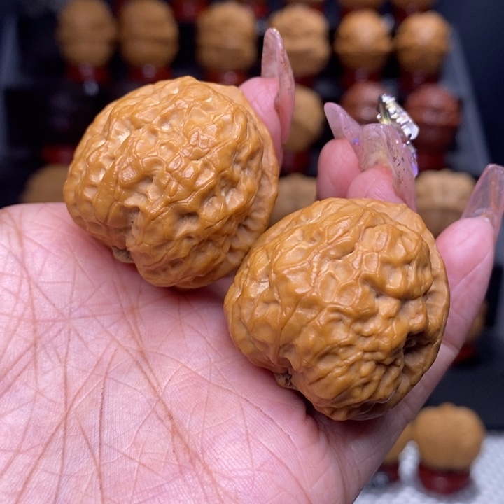 文玩核桃把件公子帽69号