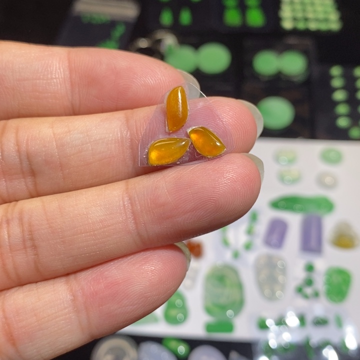 翡翠银S925镶嵌颈饰翡翠