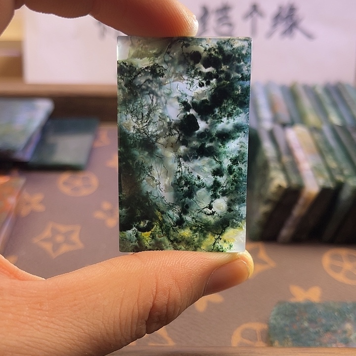 初***夏玛瑙/玉髓未镶嵌颈饰