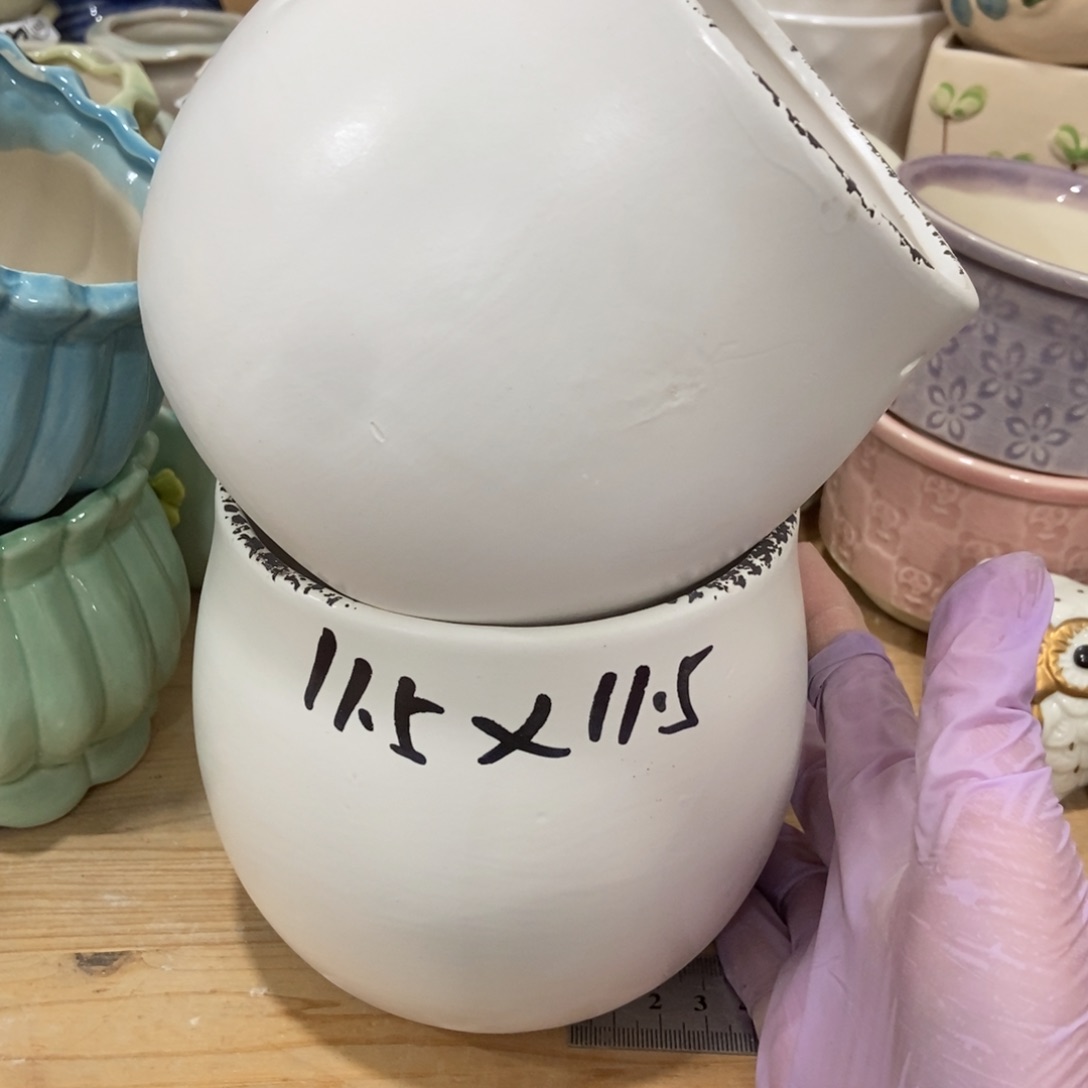 红陶高温陶瓷花盆