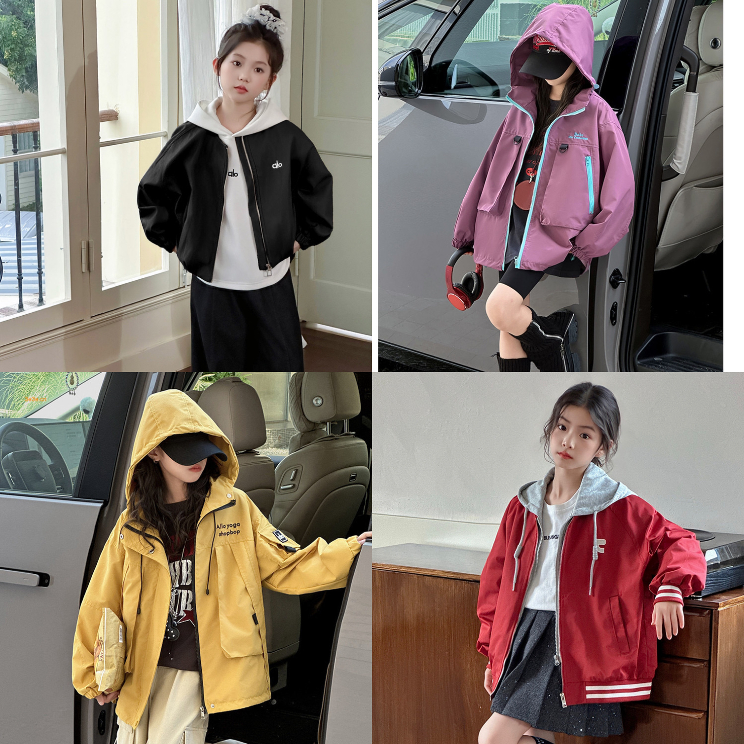 四号链接女中大童秋季套装2025新款春秋韩版洋气两件套百搭舒适潮