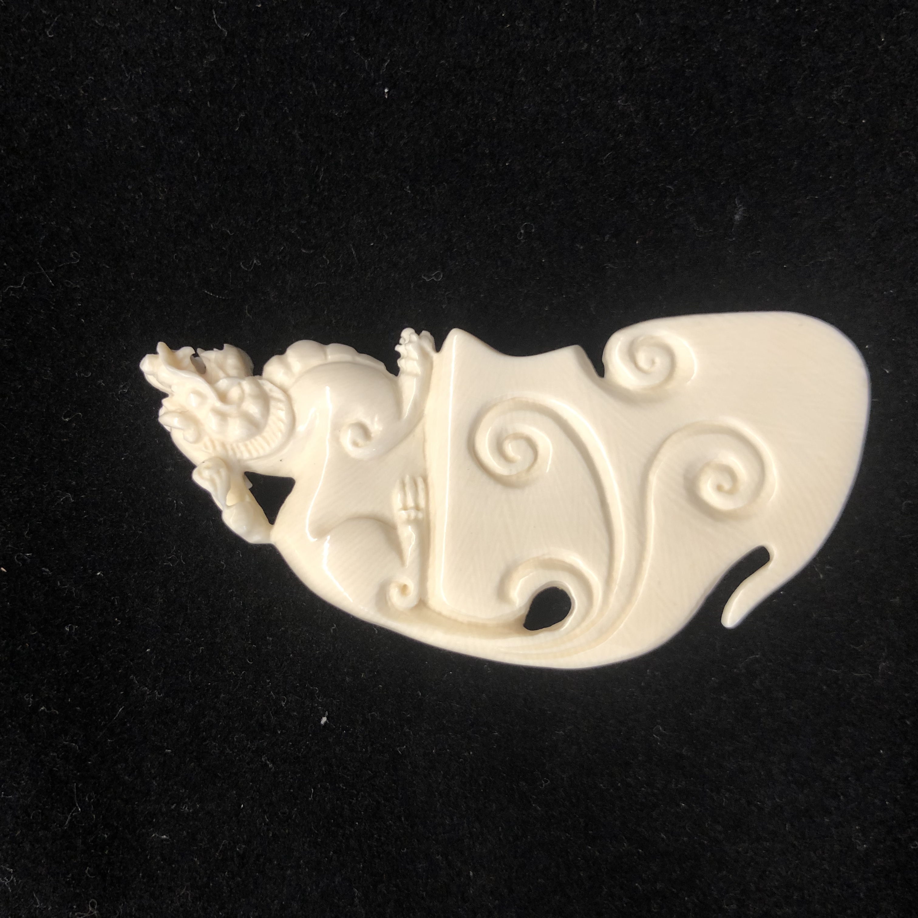 A00162貔貅猛犸牙工艺品