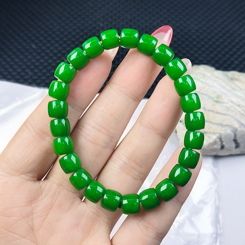 （聚宝严选）A399辣阳小老型桶珠手串8妈妈款精致精美百搭时尚