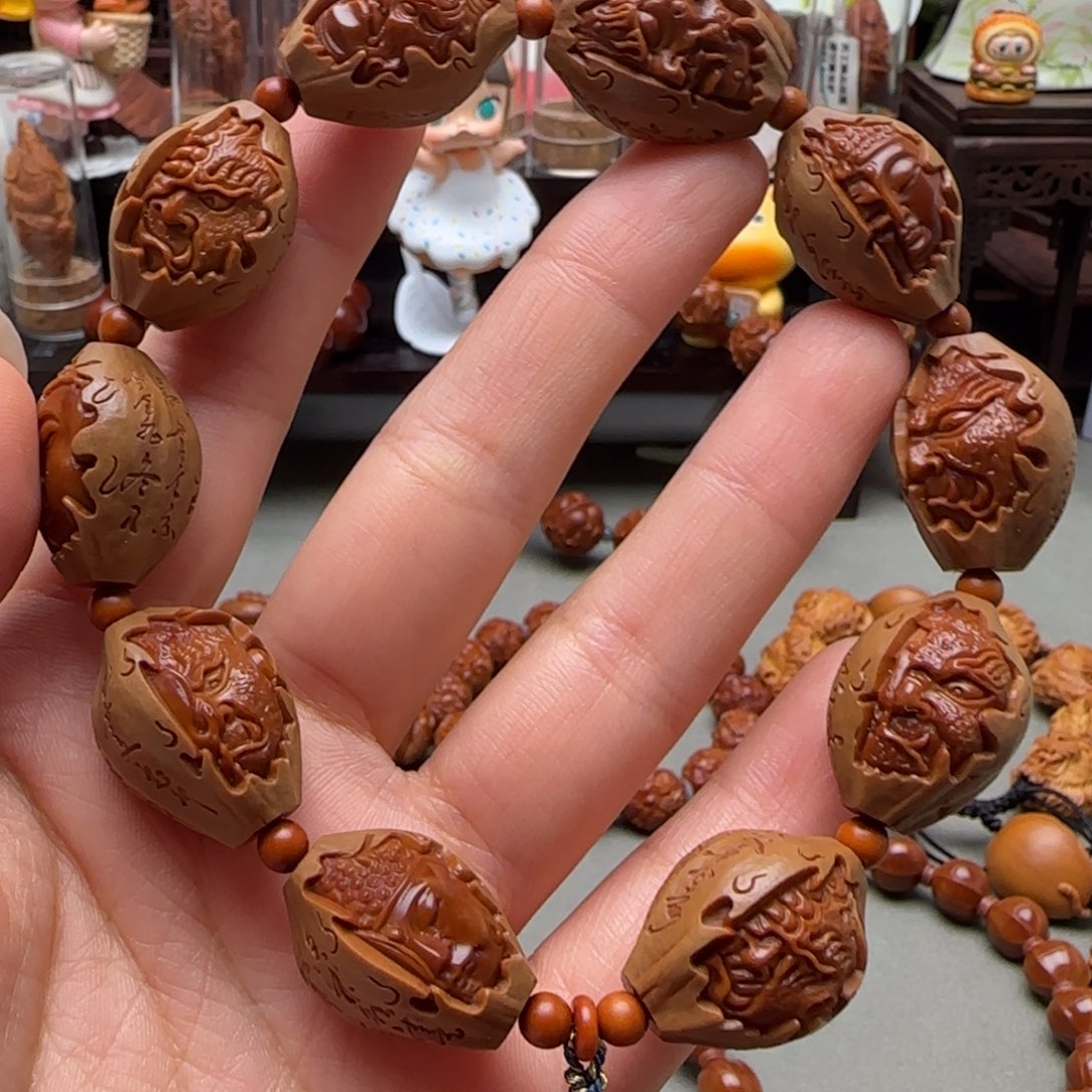 造***雾手串/手链橄榄核一念佛魔手串