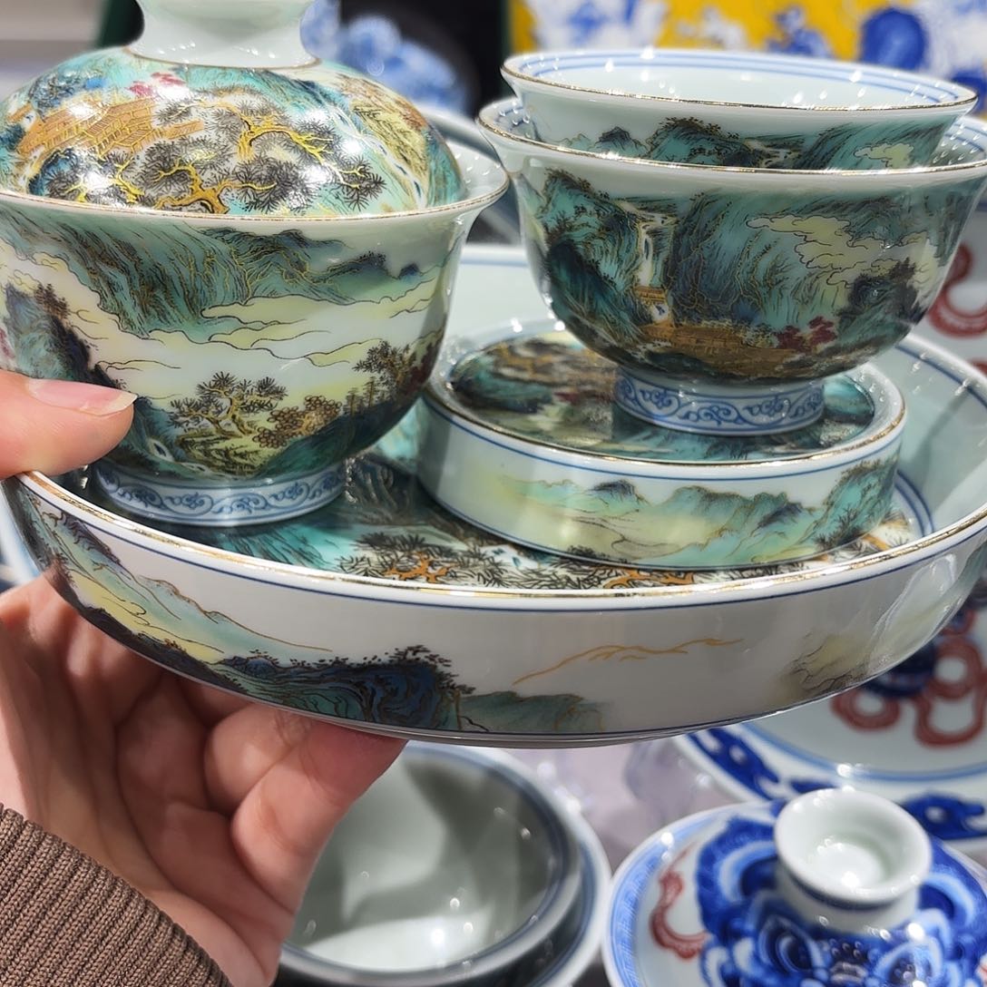 瓷片景德镇瓷器艺术