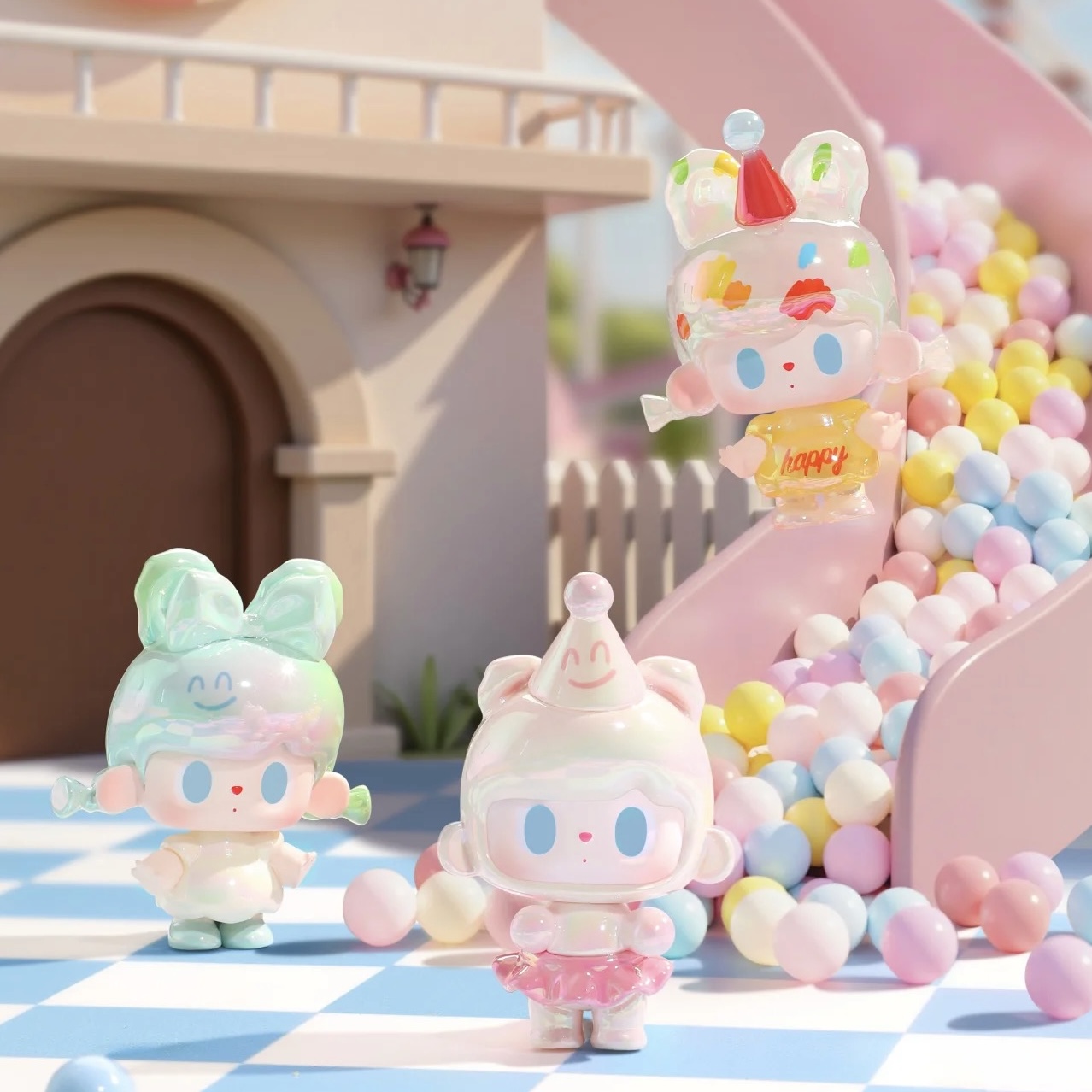 【找最大数】壳桃果家正版盲盒手办可爱礼品礼物PVC设计款摆件盲