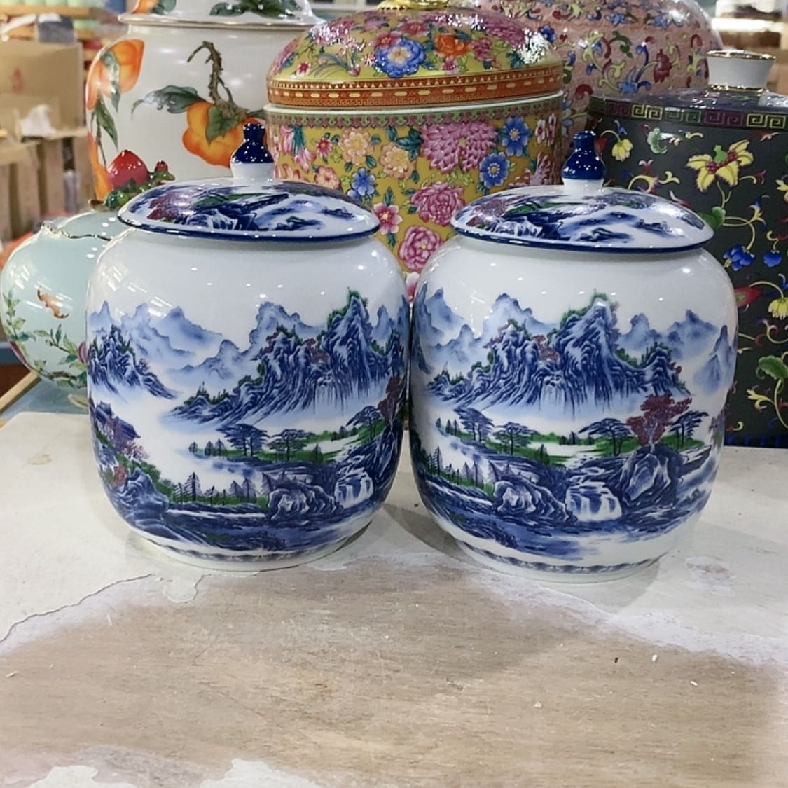 【闪购商品】罐茶叶罐陶瓷茶叶罐