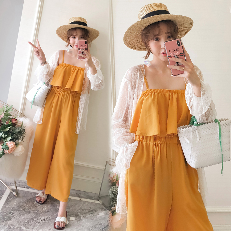 4013（单白色外搭）大码女装时尚休闲百搭蕾丝披肩罩衫开衫上衣9261