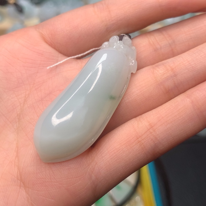 翡翠颈饰未镶嵌福瓜吊坠