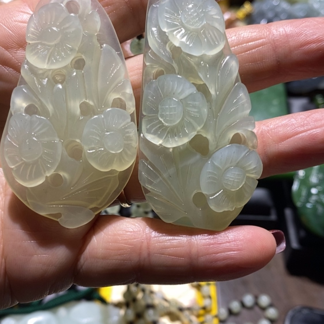【闪购商品】岫玉毛衣链未镶嵌